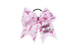 Pizzazz Fight Like A Girl Cheer Hair Bow, HB250