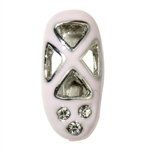 Pink Ballet Slipper Slide Charm