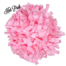 Cheer Fantastic 6" Pink Solid Plastic Pom (Color: Hot Pink)