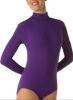 Body Wrappers Child Long Sleeve Turtleneck Leotard