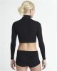 Capezio Child Nylon Turtleneck Midriff Top