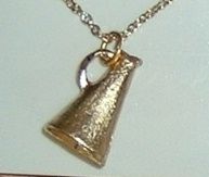 Megaphone Necklace (Color: Silver)