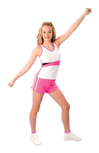 Bryleigh Girl Cheer Practice Shorts Youth Running Shorts