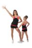 Pizzazz Child Color Block Cheer Shorts, 2300