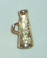 Megaphone Pin (Color: Silver)