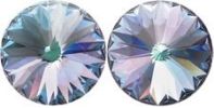 Swarovski Rhinestone Earrings - 12mm - all colors