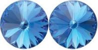 Swarovski Rhinestone Earrings - 14mm - all colors