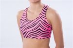 Pizzazz Adult Animal Print Sports Bra with Racer Back Design, 1213AP