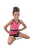 Pizzazz Child Body Basics Metallic Star Top with Keyhole Back, 5700-SS