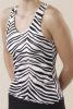 Pizzazz Adult Animal Print Racer Back Top, 9800