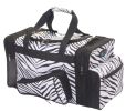 Pizzazz Zebra Print Duffle Cheer Bag with Megaphone Pocket, B500AP