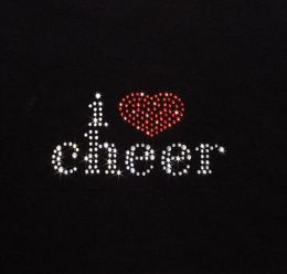 Pizzazz I Love Cheer Transfer 100 (Apply to Garment Please: No)